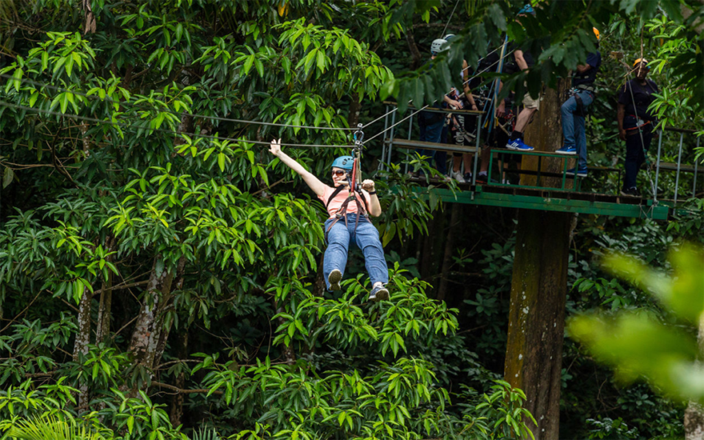 St. Lucia zip-lining tours
